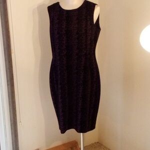 Women's  designer Calvin Klein dress size 14 Nwt purple